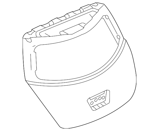 Lift Gate - Nissan (KMA0M-3NAMB)