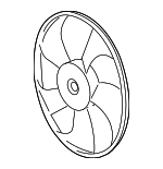 1636138110 - Cooling System: Fan Blade for Lexus: GS F, GS Turbo, GS200t, GS300, IS F, IS200t, IS300, IS500, RC F, RC Turbo, RC200t, RC300 Image