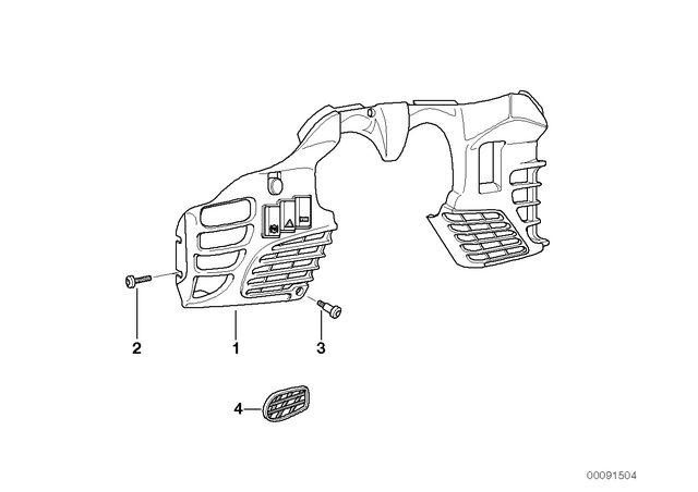 46632313638 - : Grid, Right for BMW-Motorrad Image