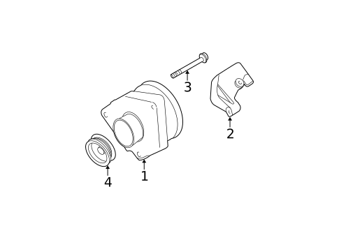 Alternator for 2002 Mitsubishi Eclipse #1