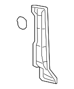 5388211010 - Body: Rear Seal for Lexus: LC500, LC500h Image