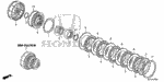 22539RJF003 - Transmission - Automatic: SPRING, CLUTCH DISK for Honda Image