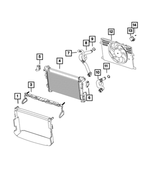 68568880AA - Cooling: Engine Cooling Radiator for Mopar Image