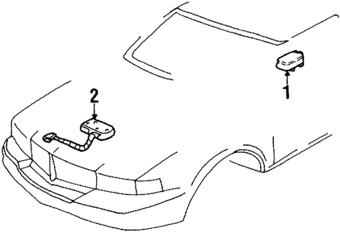 Control Module for 1996 Cadillac Eldorado #0