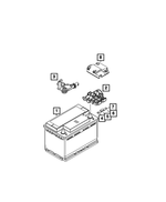 BBH3F001AA - : Storage Battery for Mopar Image