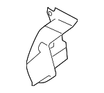 8A5Z8311B - Body: Upper Deflector for Lincoln: MKS Image