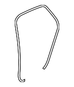 831202H001 - : 2009-2010 Hyundai Elantra - Weather-Strip On Body for Hyundai: Elantra Image