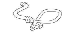Brake Booster Vacuum Hose With Check Valve For Saab 9-3 2.0L (2001-2003) - 5334529, Professional Parts Of Sweden