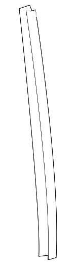 12792103 - : Guide Rail for Saab: 9-3, 9-3X Image