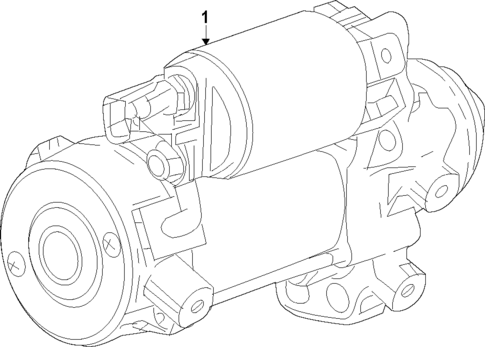 Starter for 2019 Chevrolet Colorado #0