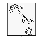 39835T5RA01 - : 2015-2020 Honda Fit - Antenna Assembly GPS for Honda: Fit Image