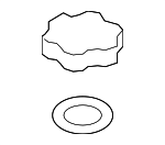 2651026611 - Engine: Filler Cap for Genesis: G80, G90 | Hyundai: Accent, Azera, Elantra, Elantra Coupe, Elantra GT, Entourage, Equus, Genesis, Genesis Coupe, Kona, Santa Fe, Santa Fe Sport, Sonata, Tiburon, Tucson, Veloster, Veracruz Image