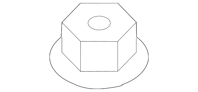 Retainer Plate Lock Nut - BMW (7146958320)