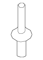 51161881149 - Body: Fender Liner Rivet for BMW: 1 Series M, 128i, 135i, 135is, 228 xDrive Gran Coupe, 228i Gran Coupe, 228i xDrive Gran Coupe, 318ti, 323Ci, 323i, 325Ci, 325i, 325xi, 328Ci, 328i, 330Ci, 330i, 330xi, 428i, 428i Gran Coupe, 428i xDrive, 428i xDrive Gran Coupe, 430i, 430i Gran Coupe, 430i xDrive, 430i xDrive Gran Coupe, 435i, 435i Gran Coupe, 435i xDrive, 435i xDrive Gran Coupe, 440i, 440i Gran Coupe, 440i xDrive, 440i xDrive Gran Coupe, 528i, 528i xDrive, 535d, 535d xDrive, 535i, 535i GT, 535i GT xDrive, 535i xDrive, 540i, 550i, 550i GT, 550i GT xDrive, 550i xDrive, 740Li, 750i, 750Li, 840Ci, 850Ci, 850CSi, 850i, ActiveHybrid 5, ActiveHybrid 7, iX, M2, M235i xDrive Gran Coupe, M3, M4, M5, X1, X2, Z4 Image