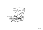 52108106098 - Seats: Seat Cover Cloth for BMW Image