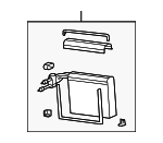 88970280 - HVAC: Evaporator Assembly for Pontiac: Vibe Image