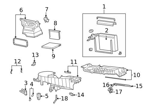 Controls for 2007 Pontiac Vibe #1