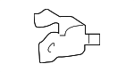 7736635030 - Body: Fuel Door Spring for Toyota Image