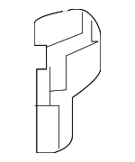 6257204020 - Body: Corner Trim for Toyota Image