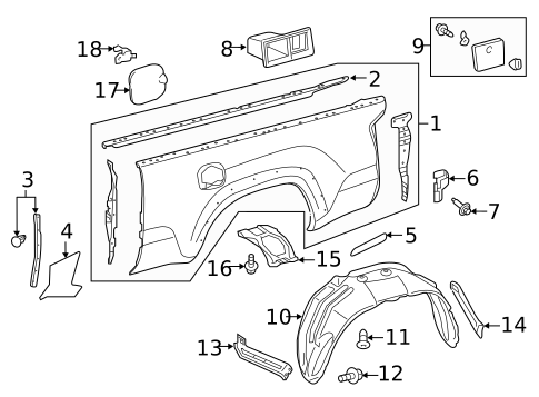 thumbnail image 2 of Genuine Toyota Transfer Position Switch For 2012-2015 Tacoma SR5 4WD – 04030-OEM, Push Button 2 of 3