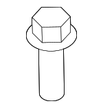 N91154701 - Body: Hinge Bolt for Audi: A3, A3 Quattro, A3 Sportback e-tron, A4, A4 Quattro, A5, A5 Quattro, A6, A6 allroad, A6 Quattro, A7 Quattro, A7 Sportback, allroad, Q3, Q3 Quattro, Q5, Q7, Q8, RS Q8, RS5, RS6 Avant, RS7, RS7 Sportback, S3, S4, S5, S6, S7, S7 Sportback, SQ5, SQ7, SQ8, TT Quattro, TT RS Quattro, TTS Quattro Image