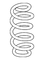 51406SZAA51 - : 2012-2015 Honda Pilot - Spring L Front for Honda: Pilot Image