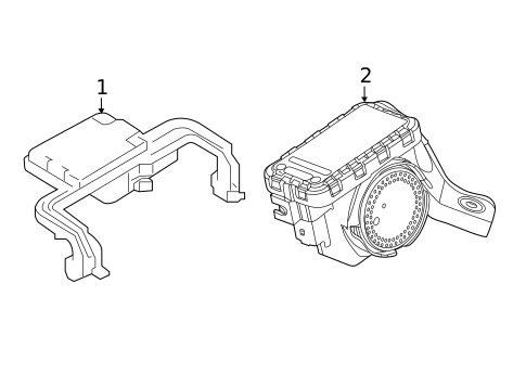 Anti-Theft Components for 2020 Volvo S60 #0