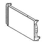 4F0145804K - : Radiator for Audi: A6 Quattro Image