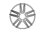 9703621580688Z - : Wheel, Alloy for Porsche: Panamera Image