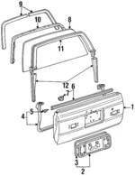 6829035012 - : 1990-1995 Toyota 4Runner - Hook for Toyota: 4Runner Image