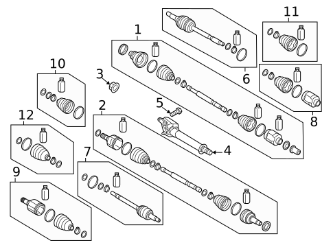 Drive Axles for 2023 Kia Sportage #0