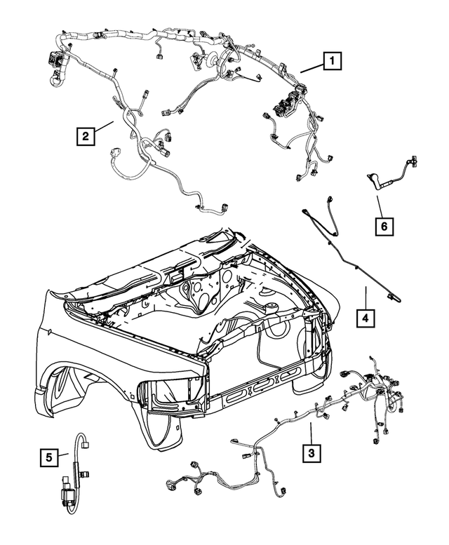 68046095AD - : Dash Wiring for Mopar Image