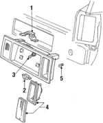 E1FZ13412A - Electrical: Panel for Ford: Escort | Mercury: Lynx Image