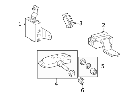 Control Modules for 2008 Lexus RX400h #0
