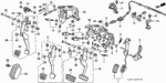 17812SA7010 - Chassis: WASHER, ACCELERATOR PEDAL for Honda Image
