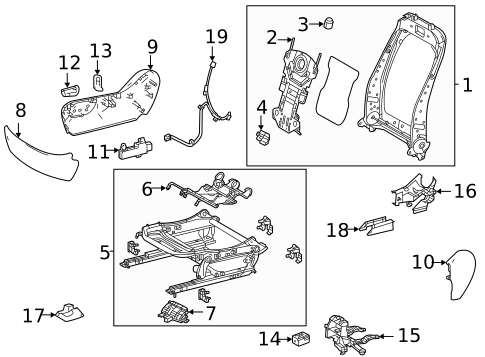 Heated Seats for 2021 Toyota Highlander #2