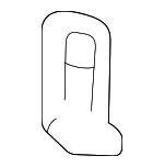 8492106210B1 - Body: Recline Knob for Toyota: Highlander Image