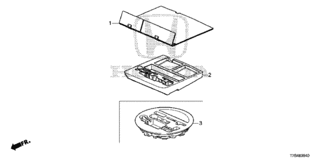 Cargo Floor for 2019 Honda HR-V #0