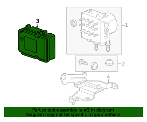 Electronic Brake and Traction Control Module 22754644 | OEM Parts Online