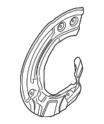 34106892747 - : Splash Shield for Mini: Countryman Image