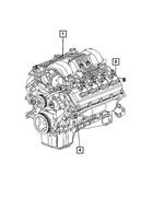 R8266874AA - Engine 5.7L Eight Cylinder [EZB]: Long Block Engine for Mopar Image
