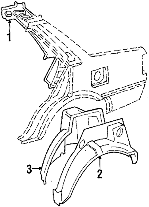Inner Components for 1985 Toyota Corolla #1