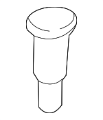 8615737000 - Body: Grille Assembly Clip for Hyundai Image