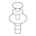 281712H000 - Engine: Air Cleaner Assembly Bolt for Kia: Borrego, Carnival, Forte, Forte Koup, Forte5, K4, K5, K900, Niro, Niro EV, Optima, Rio, Rio5, Sedona, Seltos, Sorento, Soul, Sportage, Stinger, Telluride Image