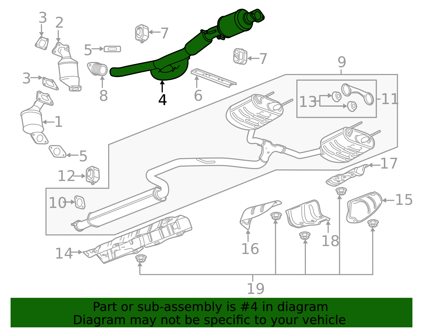 2013-2020 GM Front Pipe 19420281 GM | GMPartsDirect.com