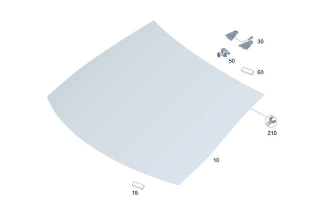 177670850064 - Windows: Windshield for Mercedes-Benz Image image