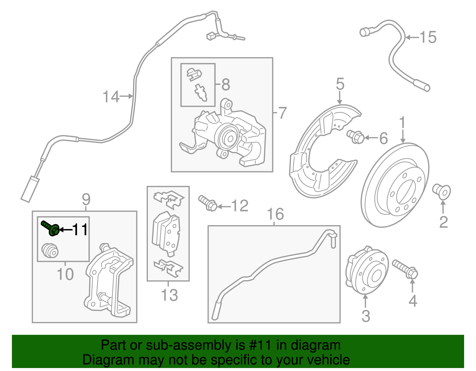 2007-2016 Mini Carrier Bolt 34-21-6-777-936 | Mini Parts Direct