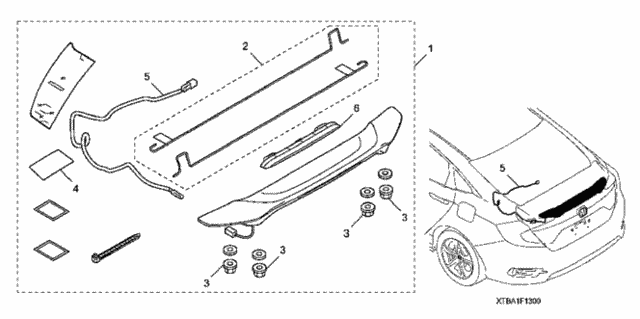 Spoiler - Wing for 2016 Honda Civic #0