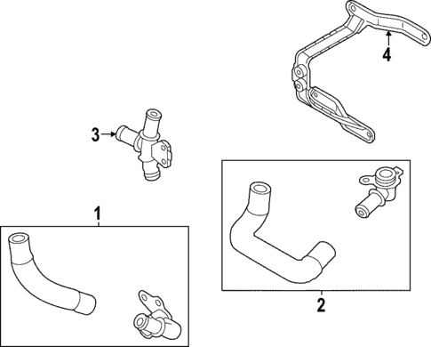 Hoses & Lines for 2023 Audi e-tron S #4