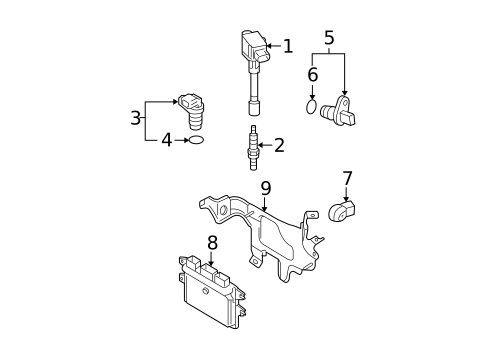Powertrain Control for 2011 Nissan Versa #0